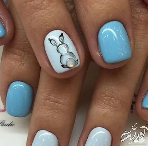 طرح ناخن خرگوشی